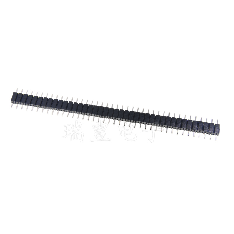 2 54-1* 40 single row double plastic 2 54 pitch 1*40P double plastic copper bar needle plastic height 5 08H pin length 11 5M
