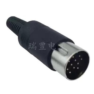 Large S terminal 13-core male mini wiring plug computer plug Large D13-pin P large nail plug interface