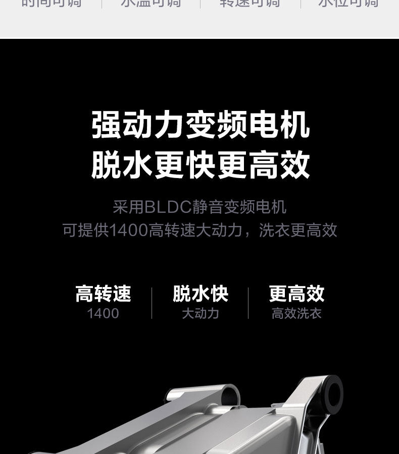 小天鹅 洗烘一体 变频 全自动滚筒洗衣机 图21