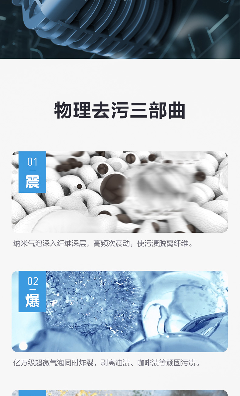 神价 小天鹅旗舰级 超微净泡洗+热泵烘干套装 10kg 图11