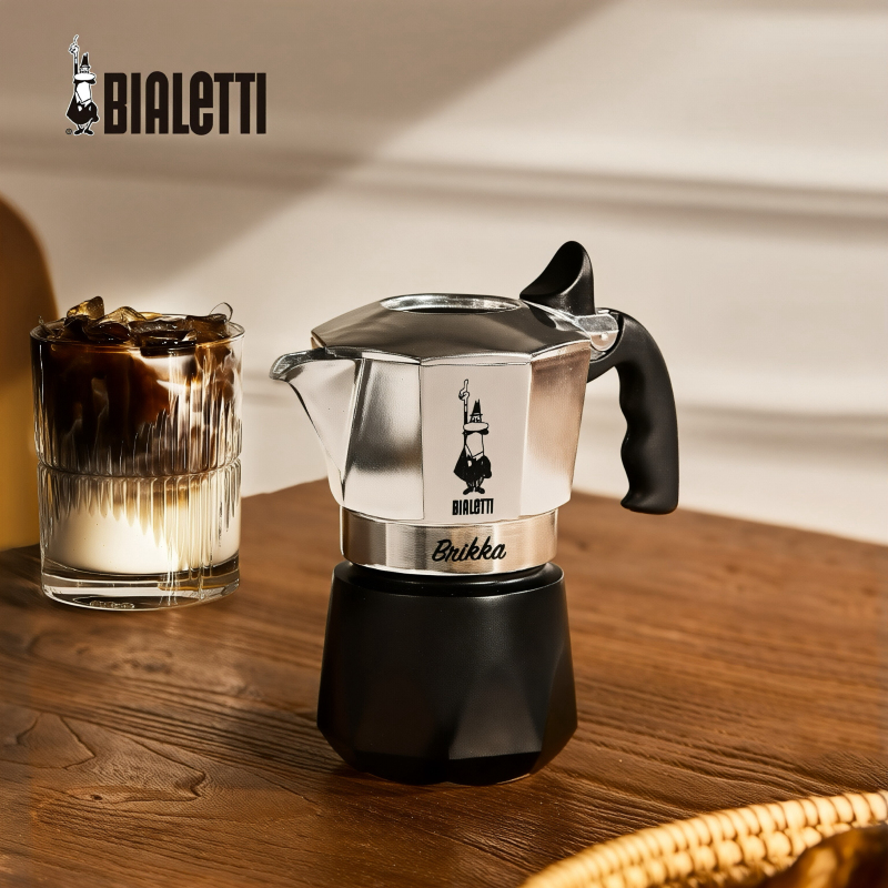 Bialetti Moka Pot Double Valve Classic Octagonal Espresso Drip Pot Hand-Brewed Official Authorized Product Bialetti Moka Pot Double Valve Classic Octagonal Espresso Drip Pot Hand-Brewed Official Authorized Product