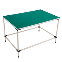 Workshop lean tube Workbench anti-static material rack flow production line material turnover movable small platform