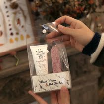 Value piece set ~ blingbling nail file moisturizing moisturizing moisturizing hand cream travel portable small gift