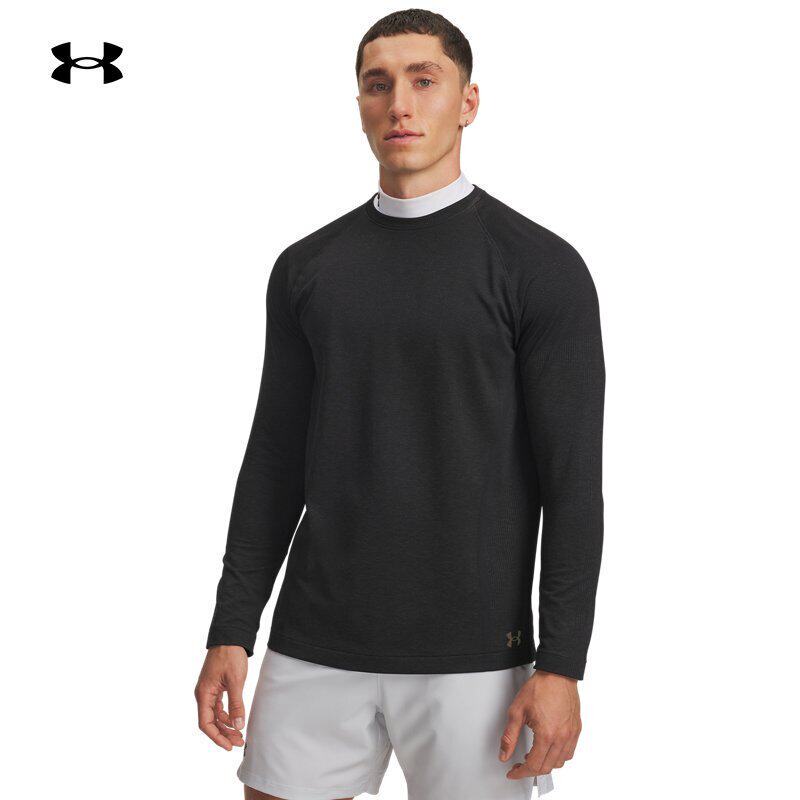 Under Armour Ua Long-Sleeved T-Shirt Men's 2025 Autumn and Winter New Vanish Elite Seamless Sports Top