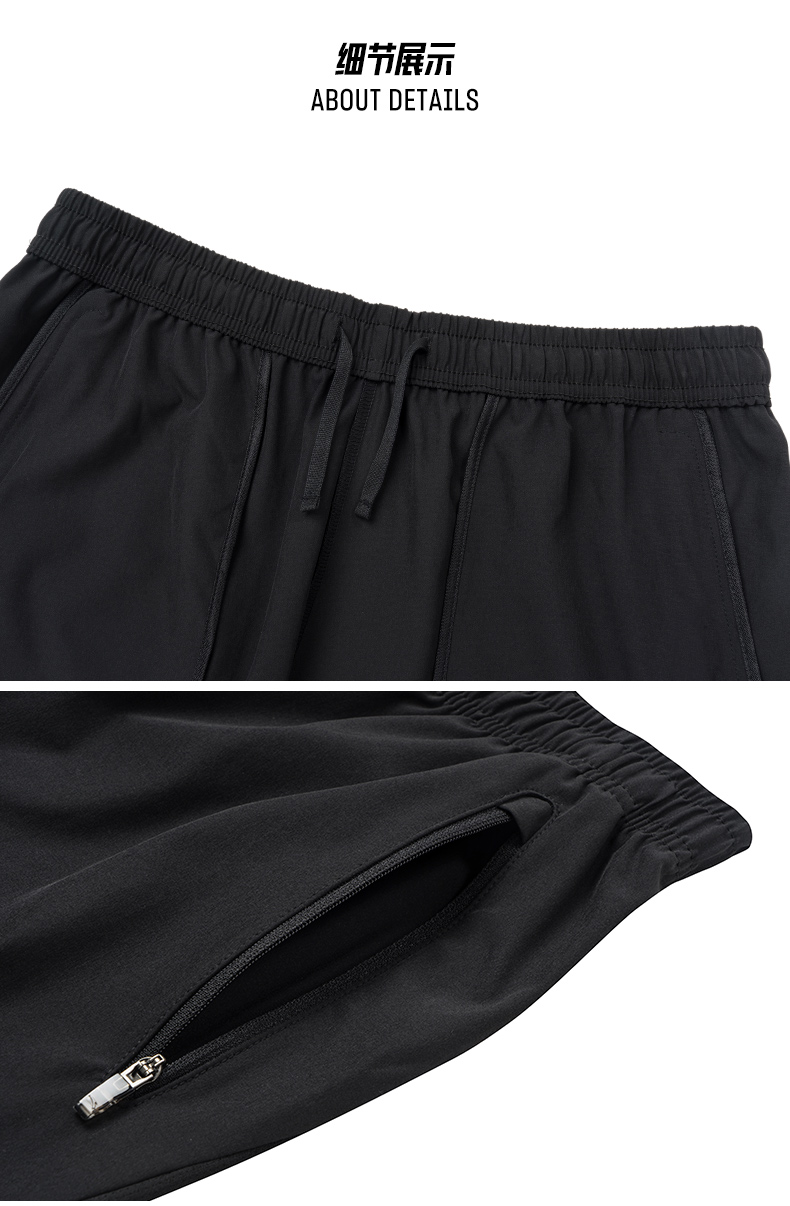 Quần short thể thao Anta quần nam 2019 hè mới thoáng khí nhẹ chạy thể dục quần short nam 15925302 - Quần thể thao quần lining