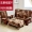 Dày tùy chỉnh gỗ gụ rắn sofa gỗ đệm sofa gỗ đệm với tựa lưng đệm liên bang mùa xuân và mùa thu ghế xốp mat mùa đông đệm ghế gỗ đẹp