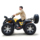 Квадроцикл Big and small bull ATV четырехколесный горный мотоцикл для бездорожья полноприводный электрический бензиновый вездеход ATV с автоматической коробкой передач mini 4