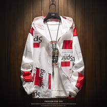 Summer sunscreen clothing men's ultra-thin breathable outdoor fishing couples skin clothing Korean version of sunscreen clothing women's size coat