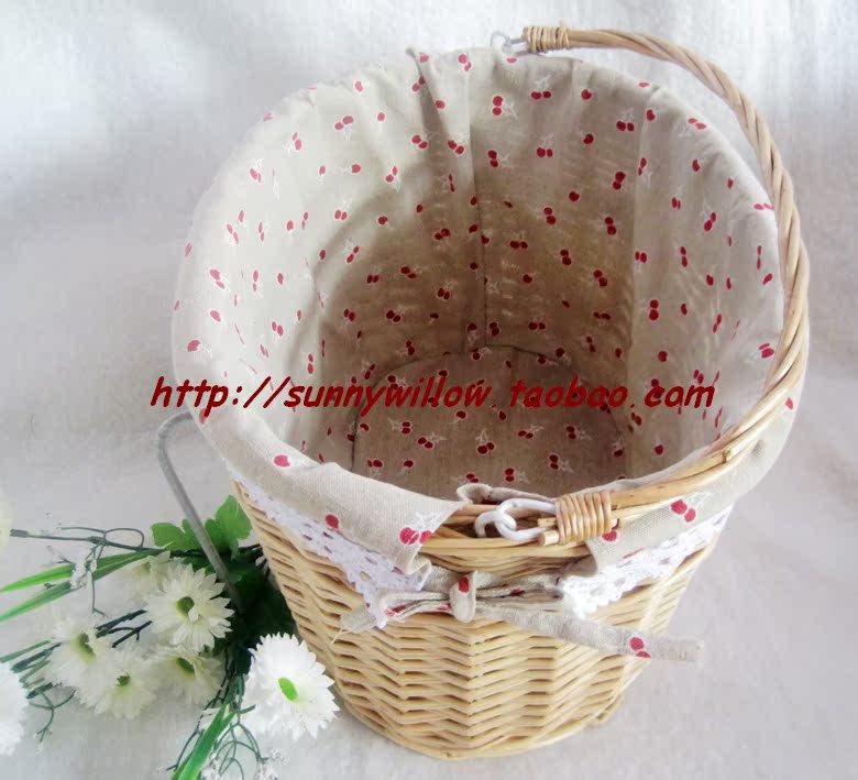 Panier pour vélo SUNNY WILLOW en vigne - Ref 2268379 Image 10
