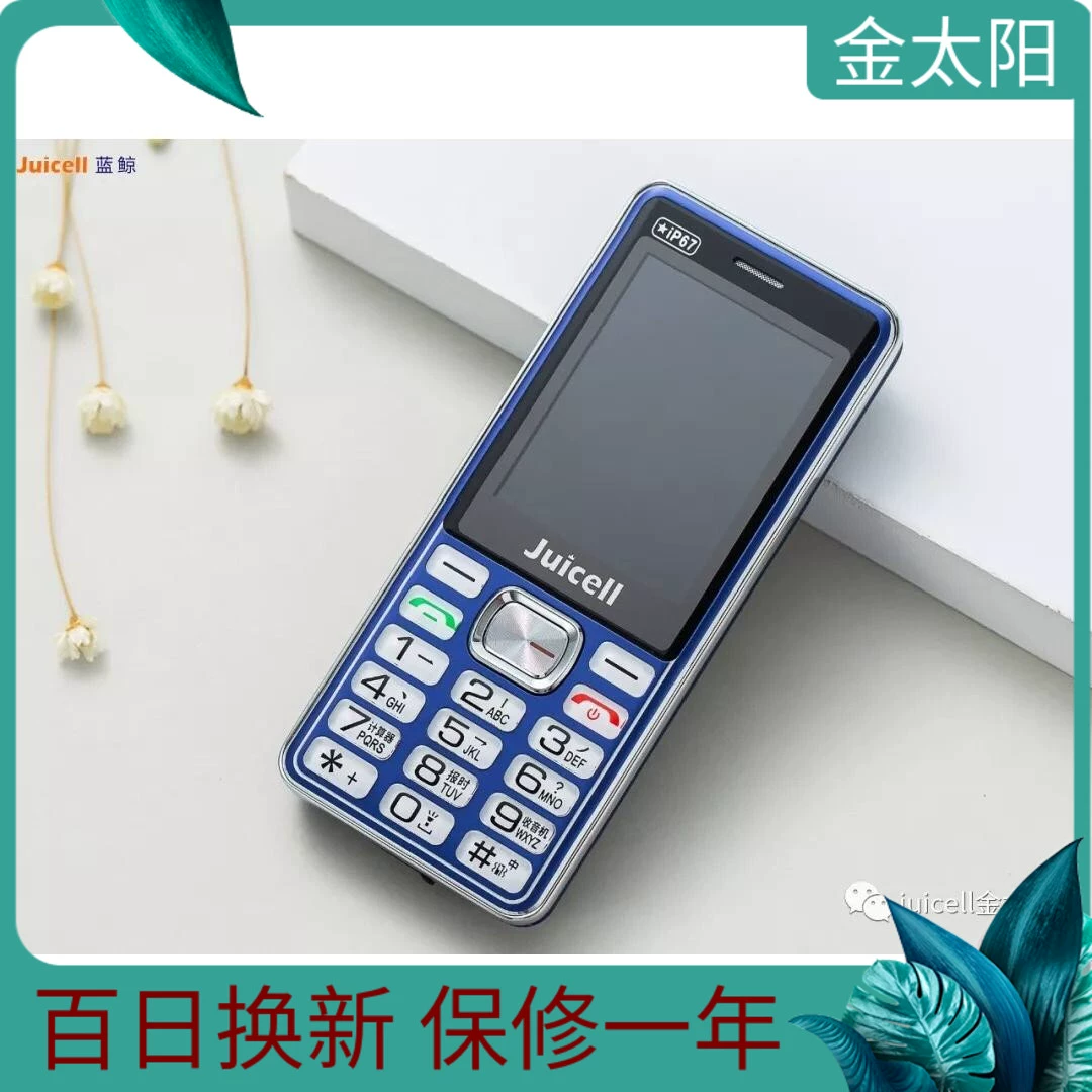 Golden Sun V9 Cá voi xanh Âm thanh lớn Nút tinh thể siêu dài Chờ đợi không thấm nước Cao cấp Dual SIM Dual Điện thoại di động - Điện thoại di động