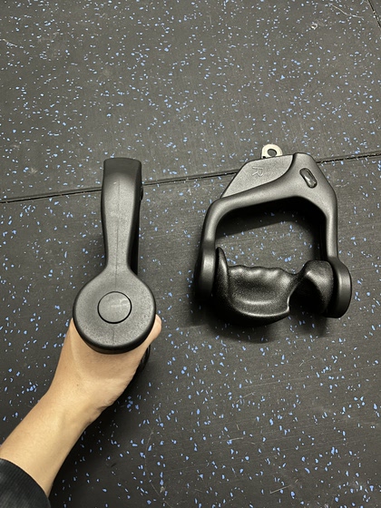 Fitness Ergonomic Handle Bird Handle Resistance Band Rowing Grip High Pull-Down Rowing Machine Men's Biceps