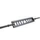 Curved Barbell Bar for Bench Press, Squat, Weightlifting, with Large Ring-Shaped Holes, Universal for Gym Use, Multi-Position