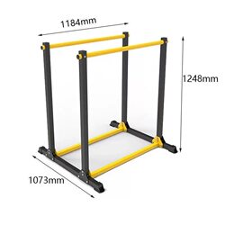 Parallel Bar Rack Indoor Home Pull-Up Device Single and Double Bar Arm Flexion and Extension Trainer Push-Up Stand Fitness Equipment