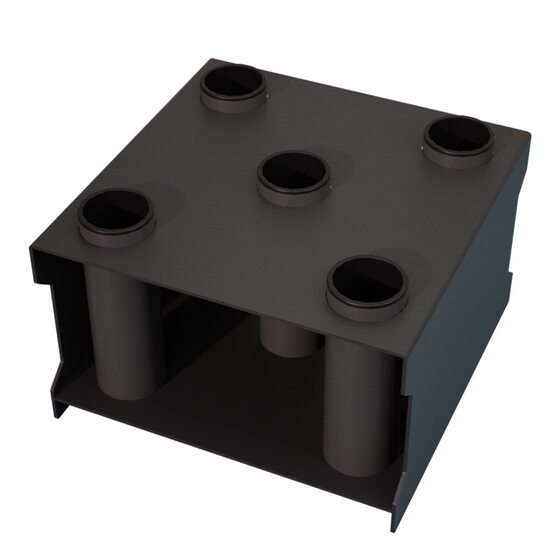 Barbell Bar Storage Rack Five-Hole Olympic Bar Storage Tray Large Hole Bar Olympic Bar Storage Rack Commercial Fitness Equipment