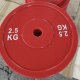 Barbell Weight Plates 5kg 2.5kg Anti-Drop Pe Plastic Large Plates for Fitness Beginners Dummy Plates Hollow Plates