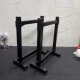 Adjustable Barbell Bench Press Protection Rack, Quick-Release Bench Press Rack Accessories, Split-Type Weightlifting Bench, Bench Press Rack for Home Use, Simple