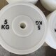 Barbell Weight Plates 5kg 2.5kg Anti-Drop Pe Plastic Large Plates for Fitness Beginners Dummy Plates Hollow Plates