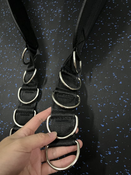 Rhino Squat Weight-Bearing Belt Indoor Single and Double Bar Pull-Up Barbell Weight-Bearing Belt Home Fitness Strength Training