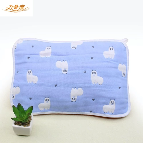 Подушка для новорожденных для младенца, хлопковое марлевое детское полотенце для детского сада