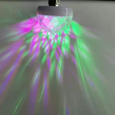 DJ atmosphere light Singing stage atmosphere light 7-color LED light USB 5V car home KTV singing flash light New product