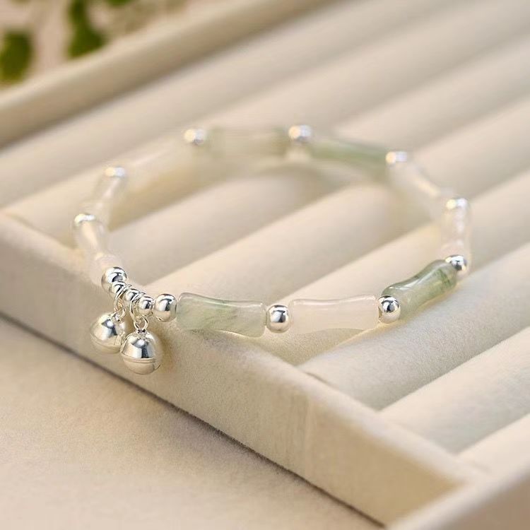 Step-By-Step Bamboo Bracelet for Women, Light Luxury, High-End, Niche, Exquisite Bracelet, Gift for Best Friends, Couples, Sweet Bracelet Step-By-Step Bamboo Bracelet for Women, Light Luxury, High-End, Niche, Exquisite Bracelet, Gift for Best Friends, Couples, Sweet Bracelet
