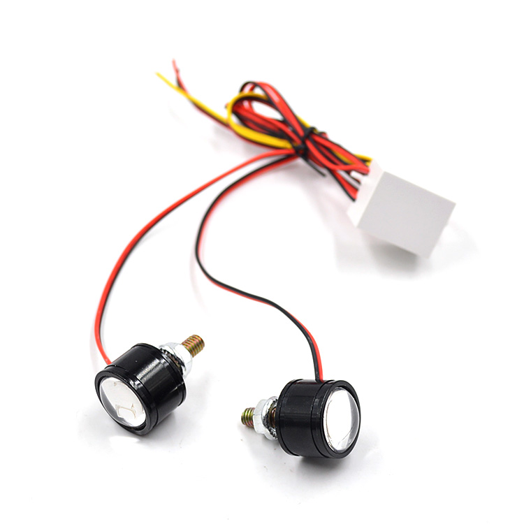 Bàn đạp WISP Phụ kiện trang trí lại xe máy Đèn nhấp nháy Led Đèn phanh Đèn vít siêu sáng 48V60V72V Universal đèn bi xenon xe máy