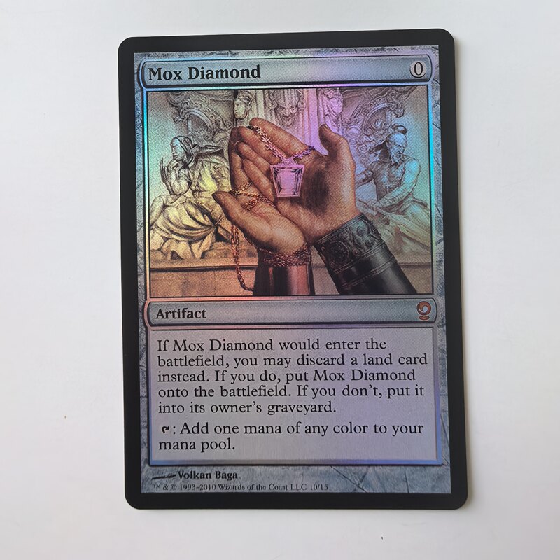 Magic: the Gathering Mox Diamond, Tungramo, Etc. LAOSHU Card Flashcards in English