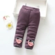 1/2/3 tuổi 0 bé gái cộng với quần cotton nhung dày quần trẻ em quần bé gái quần legging ấm áp quần áo mùa đông shop quần áo trẻ em đẹp