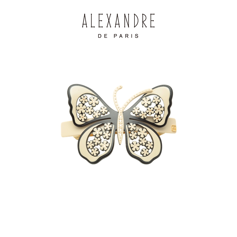 French Alexandre De Paris Alexander metamorphosis butterfly 8 cm hairpin hairpin hairpin decoration