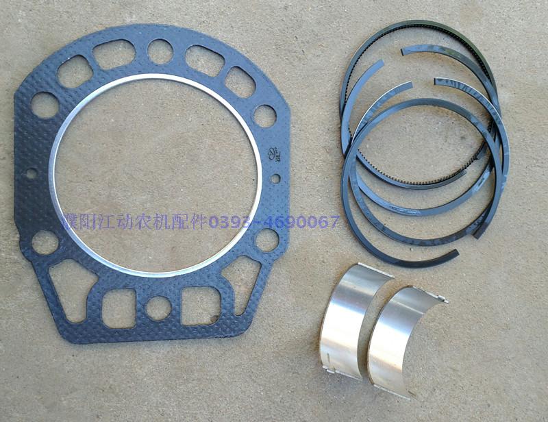 Original Jiangdong Jianghuai ZH1125 single-cylinder diesel engine JD28 cylinder gasket small tile piston ring Tractor Accessories