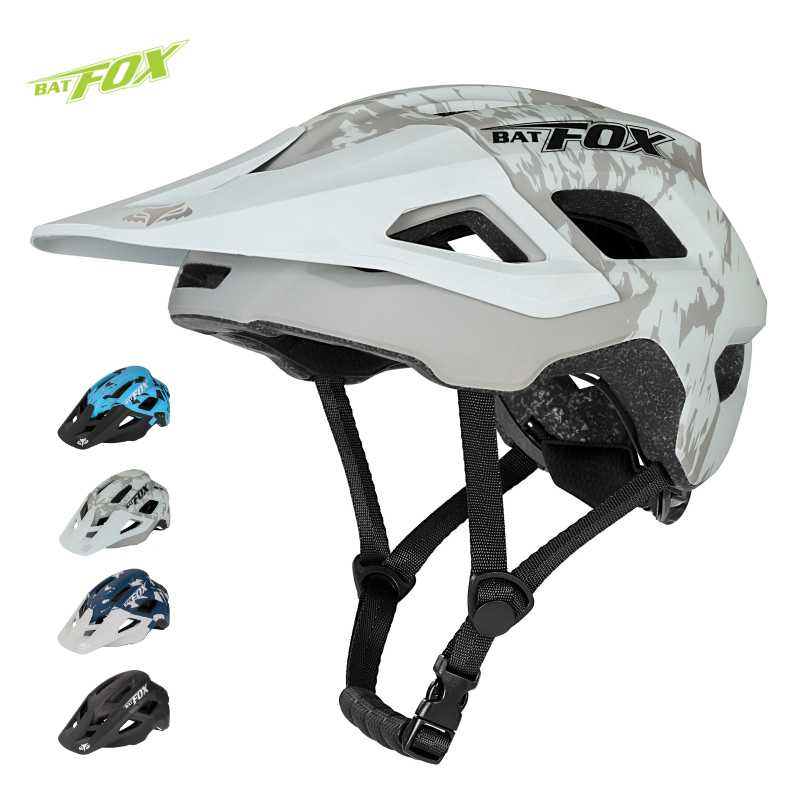 Batfox Mountain Bike Cycling Helmet for Men, Teenagers, and Adults, Half Helmet for Women, One-Piece Molded Equipment