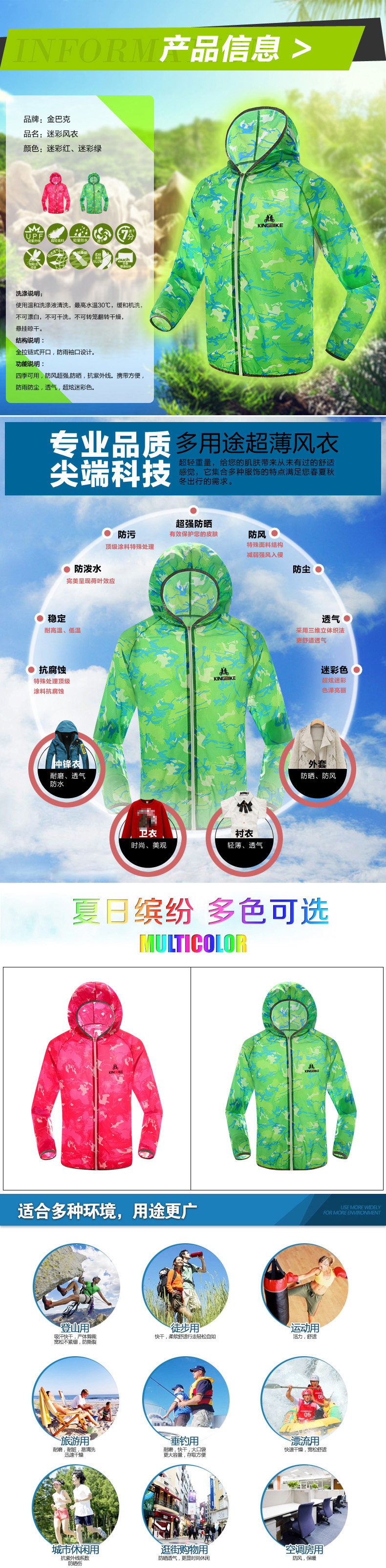 Tenue de cyclisme mixte LIFETONE - Ref 2229299 Image 7