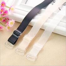 Womens underwear transparent shoulder strap widened non-slip bra detachable invisible strap silicone chest strap transparent strap