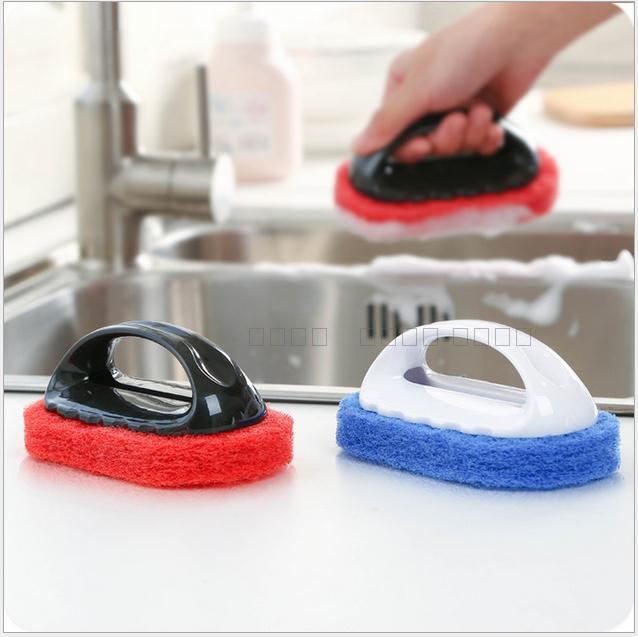 Strong decontamination descaling wipe magic sponge kitchen pot cleaning brush tile wipe bathtub brush sponge wipe