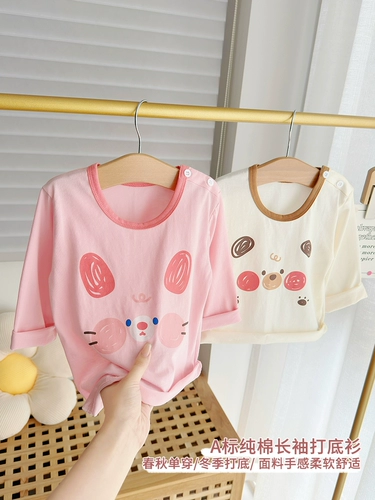 Детский хлопковый лонгслив для мальчиков, детские штаны, пижама, осенний, детская одежда