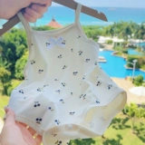 Летнее детское боди для девочек для новорожденных, хлопковый тонкий комбинезон для мальчиков, пижама, эффект подтяжки