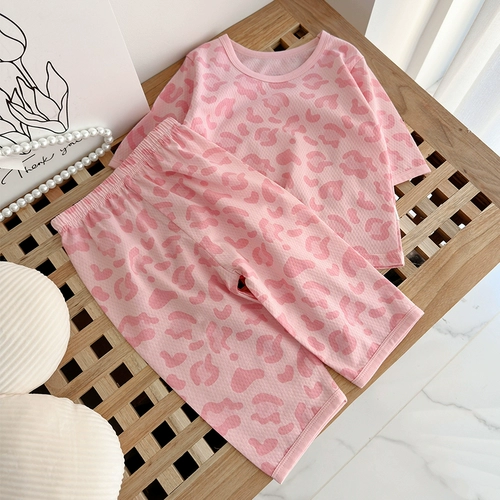 Детский летний комплект для мальчиков, хлопковый тонкий лонгслив, пижама, комбинезон