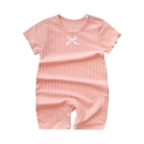 Детское хлопковое тонкое летнее боди подходит для мужчин и женщин для ползания для новорожденных