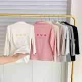 Детский хлопковый базовый приятный телу удерживающий тепло зимний лонгслив, коллекция 2023, в западном стиле, осенний