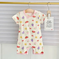 Фрукты поликродермайта чистый хлопок, дышащая цветущая ткань