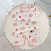 Хлопковая клубника, дышащая ткань