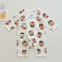 Хлопковая ткань, с медвежатами