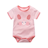 Боди для новорожденных для девочек для мальчиков, хлопковая детская летняя тонкая летняя одежда, короткий рукав