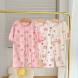 Летнее детское тонкое боди для новорожденных, 0-12 мес.