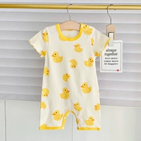 Хлопковая желтая утка, дышащая ткань