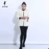 Purple Emperor Shaw Womens 2018 Vòng cổ áo lông chồn Toàn bộ lông chồn dài Áo bà mẹ SD565 - Faux Fur áo lông đẹp Faux Fur
