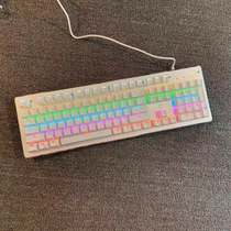 Mechanical keyboard game typing special green shaft pluggable high special shaft body backlight white black color real machinery