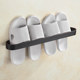 Bathroom slipper rack wall-mounted punch-free storage rack household bathroom door behind toilet drain storage rack