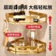 No punching bathroom toilet rack toilet hand washing basin wall triangle storage bracket bath wall hanging