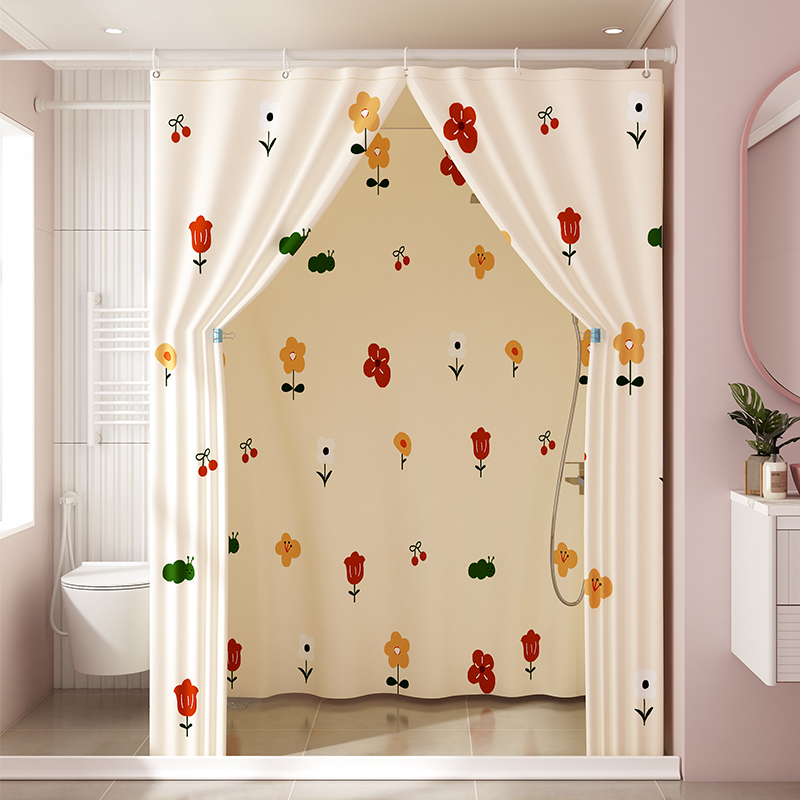 Bath Cover, Bath Tent, Winter Insulation, Large Space, Home Use, Non-Cold, Bathroom Curtain, Waterproof Fabric, Rectangular Curtain